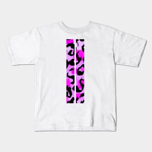 Copy of Letter i Watercolour Leopard Print Alphabet Kids T-Shirt